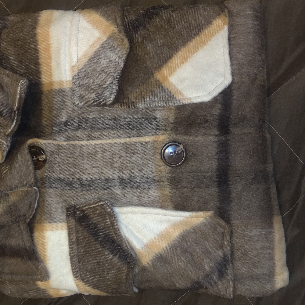 Plaid Shacket Flannel - Picture 13 of 16